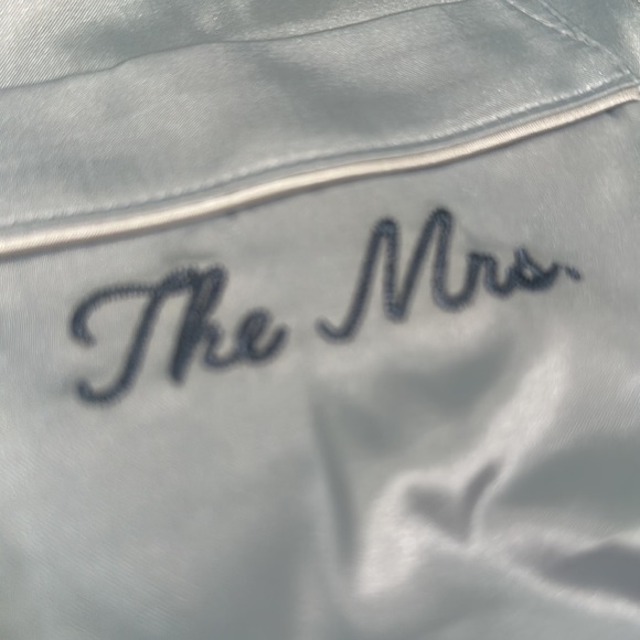 Nwt In Bloom Satin Mrs. Pj Set - Picture 4 of 6